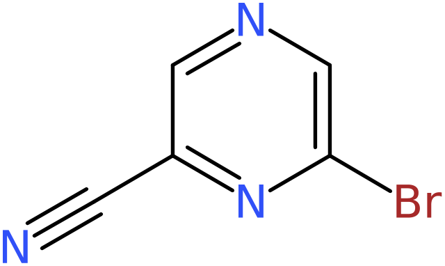 CAS: 859064-02-1 | 2-Bromo-6-cyanopyrazine, >97%, NX64435