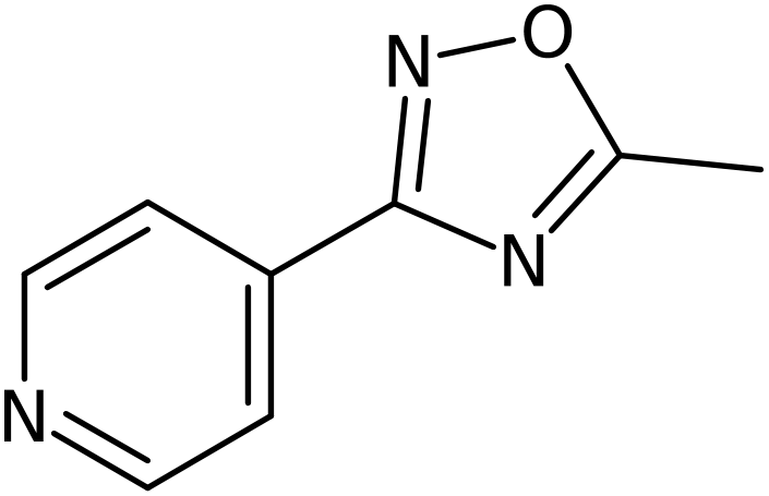 CAS: 10350-70-6 | 4-(5-Methyl-1,2,4-oxadiazol-3-yl)pyridine, >97%, NX11985