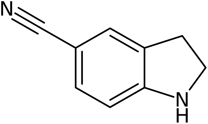 CAS: 15861-23-1 | 5-Cyano-2,3-dihydro-1H-indole, >98%, NX26718