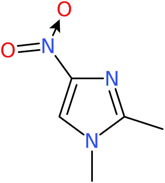 CAS: 13230-04-1 | 1,2-Dimethyl-4-nitro-1H-imidazole, >95%, NX21027