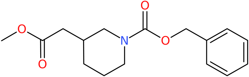 CAS: 86827-08-9 | Methyl N-Cbz-3-piperidylacetate, NX64965