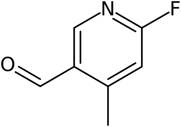 CAS: 1266253-68-2 | 2-Fluoro-4-methylpyridine-5-carboxyaldehyde, >95%, NX19790