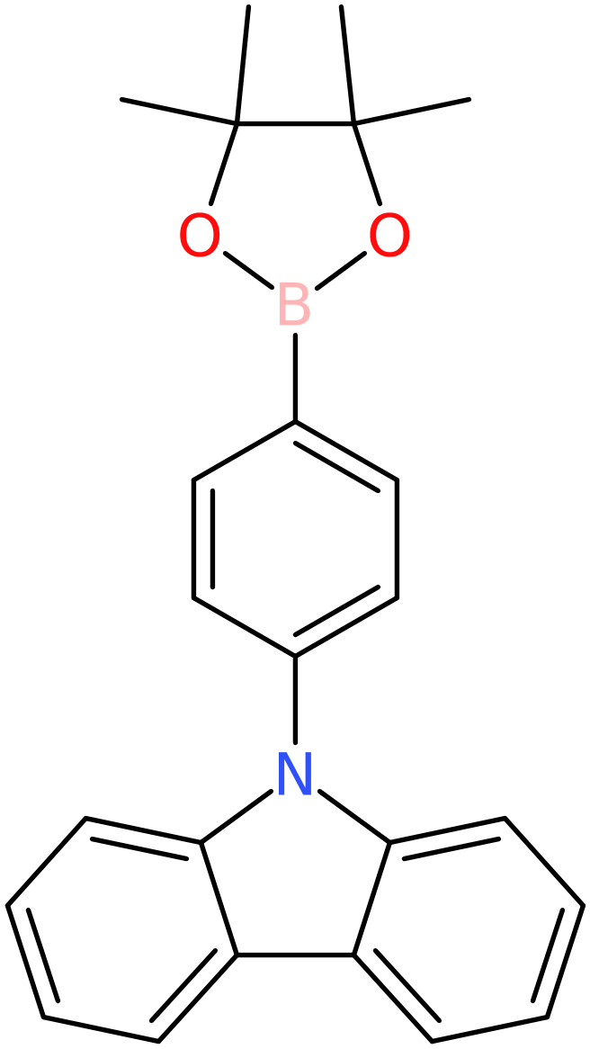 CAS: 785051-54-9 | 9-[4-(4,4,5,5-Tetramethyl-[1,3,2]dioxaborolan-2-yl)-phenyl]-9H-carbazole, NX61965