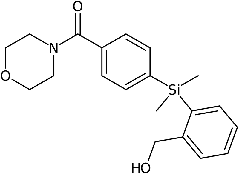 CAS: 1244855-81-9 | (2-{Dimethyl[4-(morpholine-4-carbonyl)phenyl]silyl}phenyl)methanol, NX18836