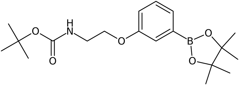 CAS: 1505516-19-7 | 3-[2-(Boc-amino)ethoxy]phenylboronic acid Pinacol Ester, NX25547