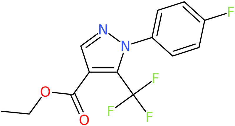 CAS: 175137-38-9 | Ethyl 2-(4-fluorophenyl)-3-(trifluoromethyl)pyrazole-4-carboxylate, >95%, NX29170