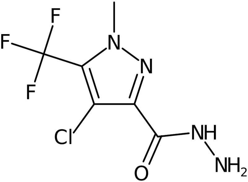 CAS: 1001519-39-6 | 4-Chloro-1-methyl-5-(trifluoromethyl)-1H-pyrazole-3-carbohydrazide, NX10279