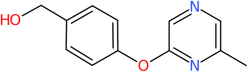 CAS: 906353-02-4 | 4-[(6-Methylpyrazin-2-yl)oxy]benzyl alcohol, >97%, NX68061