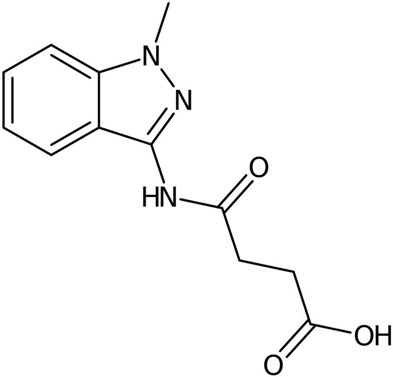 CAS: 1440535-79-4 | 4-[(1-Methyl-1H-indazol-3-yl)amino]-4-oxobutanoic acid, NX24437