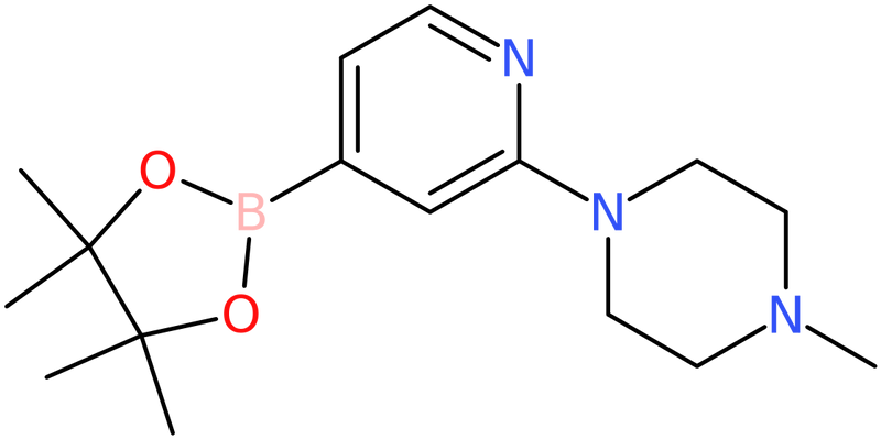 CAS: 832114-09-7 | 2-(4-Methylpiperazin-1-yl)pyridine-4-boronic acid, pinacol ester, NX63126