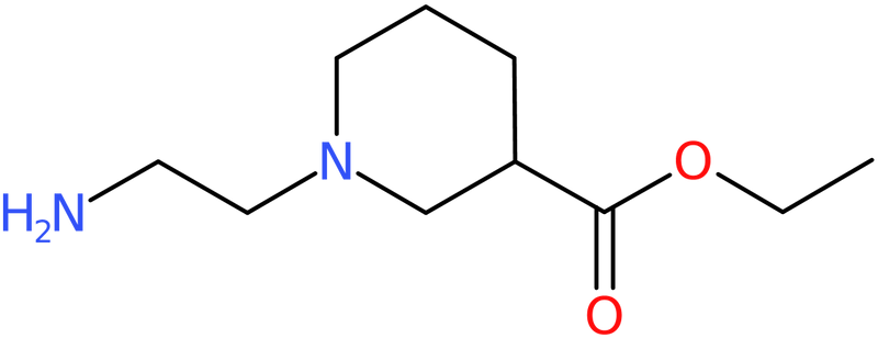 CAS: 1221792-32-0 | Ethyl 1-(2-aminoethyl)piperidine-3-carboxylate, >95%, NX18037