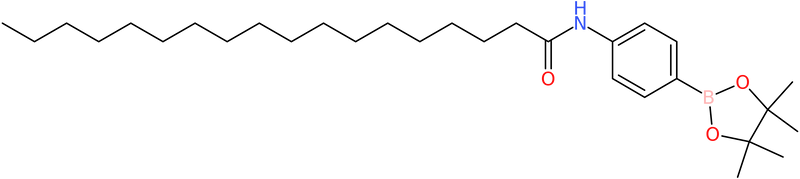 N-[4-(Tetramethyl-1,3,2-dioxaborolan-2-yl)phenyl]octadecanamide, NX74050