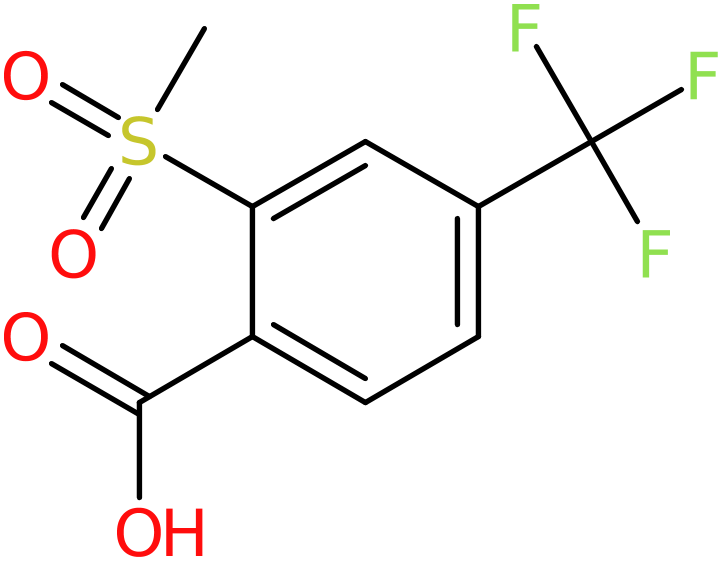 CAS: 142994-06-7 | 2-Methylsulfonyl-4-(trifluoromethyl)benzoic acid, >97%, NX24091