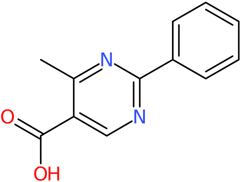 CAS: 103249-79-2 | 4-Methyl-2-phenylpyrimidine-5-carboxylic acid, >97%, NX11875