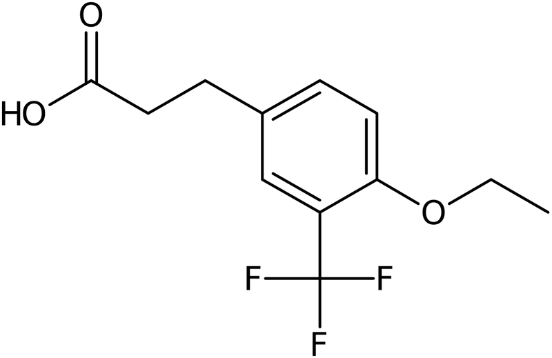 CAS: 1206593-34-1 | 3-[4-Ethoxy-3-(trifluoromethyl)phenyl]propionic acid, >98%, NX17007