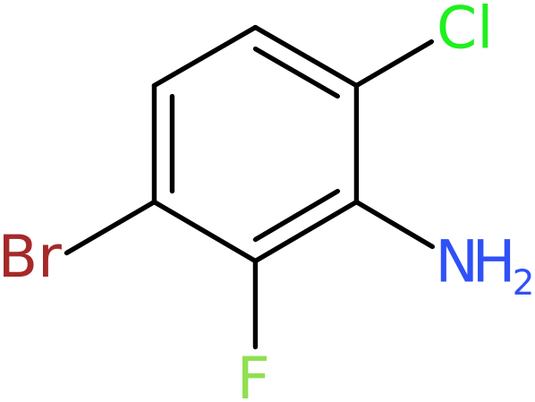 CAS: 943830-81-7 | 3-Bromo-6-chloro-2-fluoroaniline, >98%, NX70191