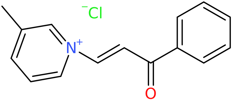 CAS: 19518-26-4 | 3-Methyl-N-[(1E)-3-oxo-3-phenylprop-1-en-1-yl]pyridinium chloride, NX32222