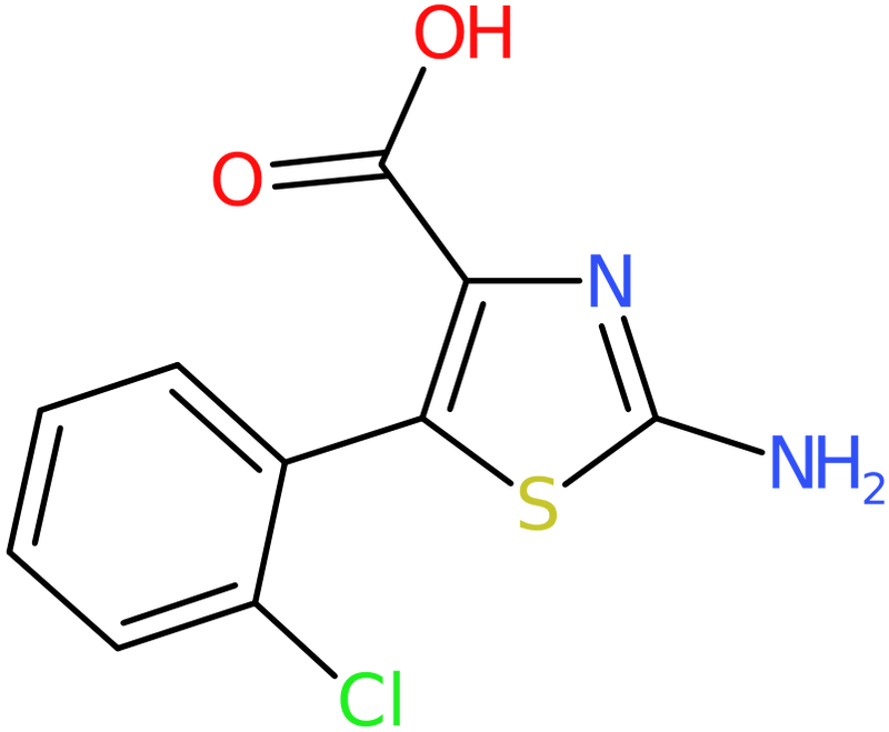 CAS: 886361-44-0 | 2-Amino-5-(2-chlorophenyl)-1,3-thiazole-4-carboxylic acid, NX66570