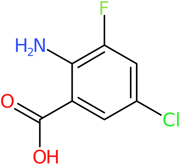 CAS: 1028757-83-6 | 2-Amino-5-chloro-3-fluorobenzoic acid, NX11697