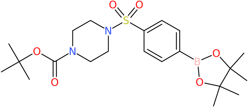 CAS: 1042917-53-2 | tert-Butyl 4-{[4-(tetramethyl-1,3,2-dioxaborolan-2-yl)benzene]sulfonyl}piperazine-1-carboxylate, NX12270