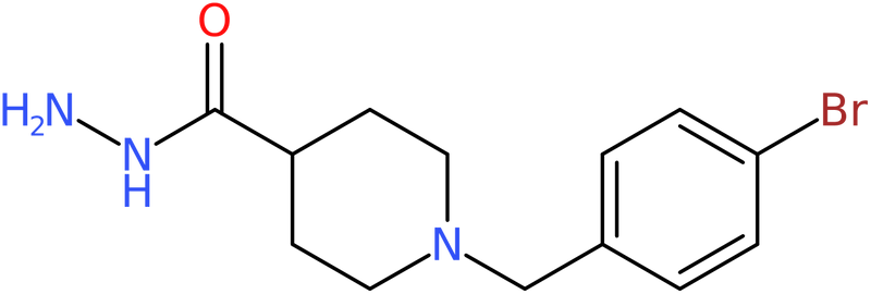 CAS: 1306738-67-9 | 1-(4-Bromobenzyl)piperidine-4-carbohydrazide, NX20555