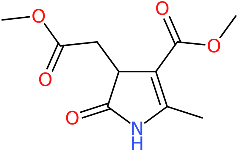 CAS: 77978-74-6 | Methyl 4,5-dihydro-4-(2-methoxy-2-oxoethyl)-2-methyl-5-oxo-1H-pyrrole-3-carboxylate, NX61819