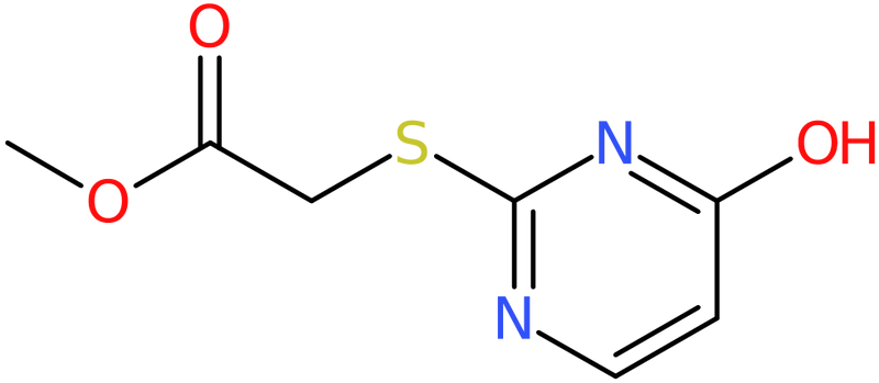 CAS: 79361-42-5 | Methyl [(4-hydroxypyrimidin-2-yl)thio]acetate, NX62182