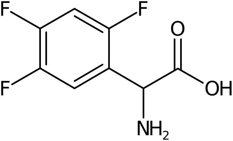 CAS: 1043500-64-6 | 2,4,5-Trifluoro-DL-phenylglycine, NX12286