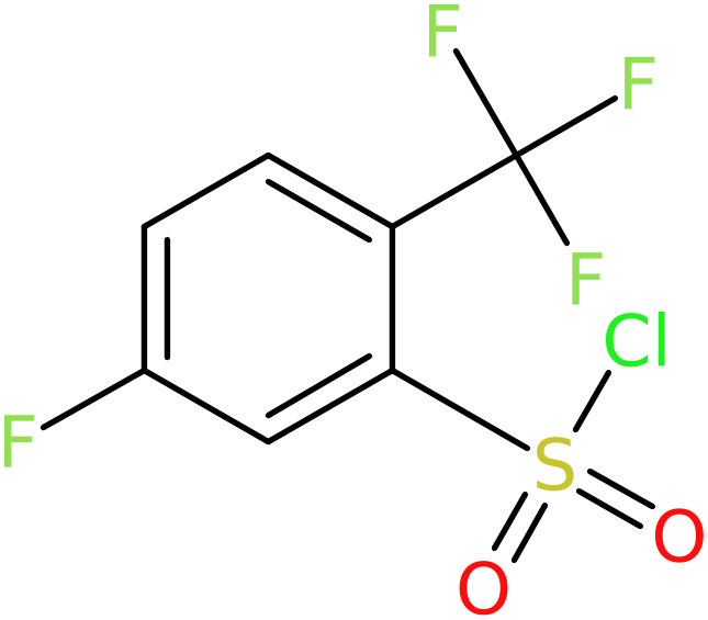 CAS: 915763-87-0 | 5-Fluoro-2-(trifluoromethyl)benzenesulfonyl chloride, >97%, NX68702