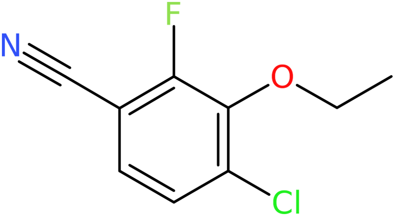 CAS: 1373920-89-8 | 4-Chloro-3-ethoxy-2-fluorobenzonitrile, >97%, NX22603