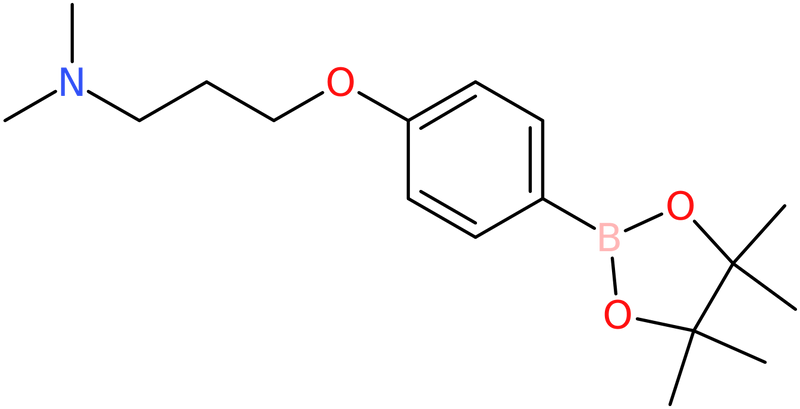 CAS: 627899-90-5 | 4-[3-(Dimethylamino)propoxy]benzeneboronic acid, pinacol ester, NX55814