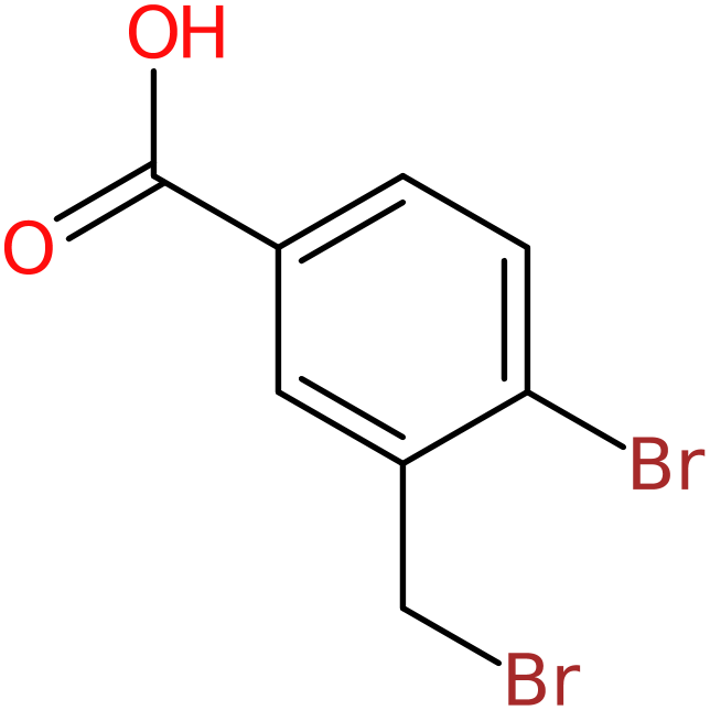 CAS: 887757-31-5 | 4-Bromo-3-(bromomethyl)benzoic acid, NX67081