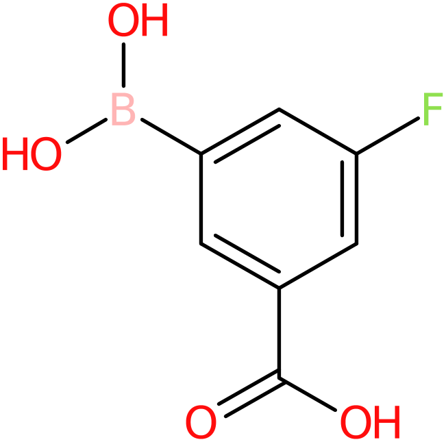 CAS: 871329-84-9 | 3-Carboxy-5-fluorobenzeneboronic acid, >98%, NX65248