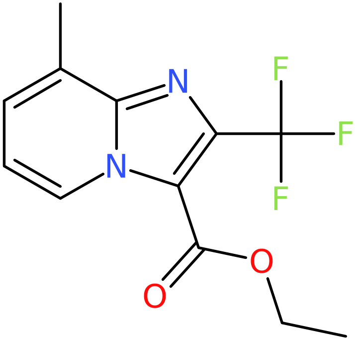 CAS: 874830-63-4 | Ethyl 8-methyl-2-(trifluoromethyl)imidazo[1,2-a]pyridine-3-carboxylate, NX65639