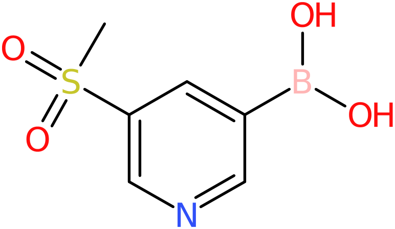 CAS: 913836-01-8 | 5-(Methylsulphonyl)pyridine-3-boronic acid, >98%, NX68457