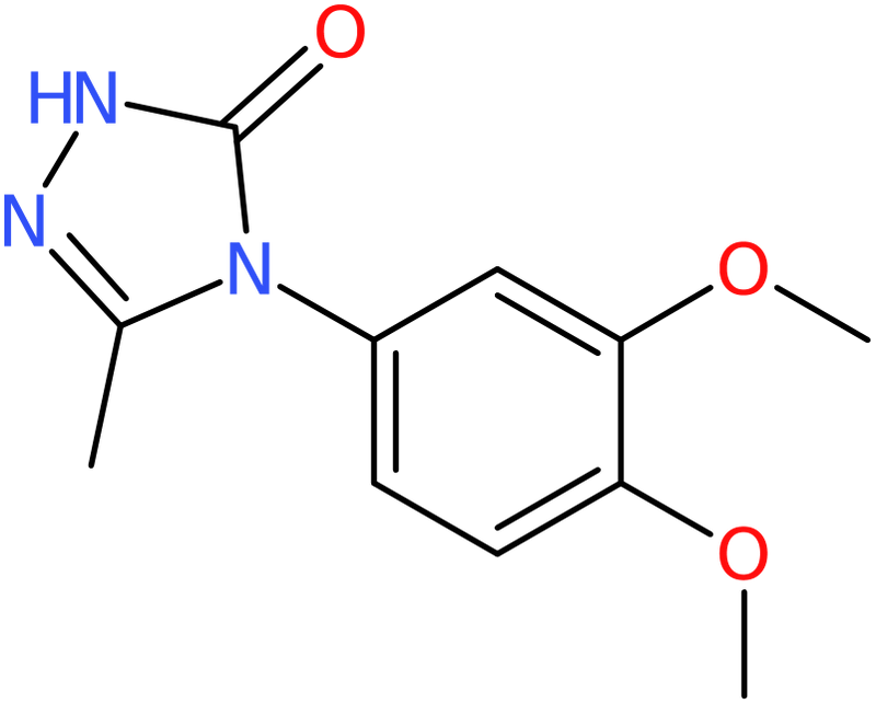 CAS: 860787-33-3 | 2,4-Dihydro-4-(3,4-dimethoxyphenyl)-5-methyl-3H-1,2,4-triazol-3-one, NX64570