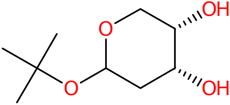 CAS: 1032153-57-3 | tert-Butyl 2-deoxy-l-ribopyranoside, >95%, NX11868