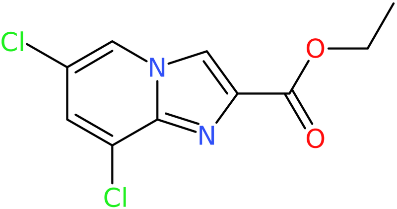 CAS: 1431965-03-5 | Ethyl 6,8-dichloroimidazo[1,2-a]pyridine-2-carboxylate, NX24187