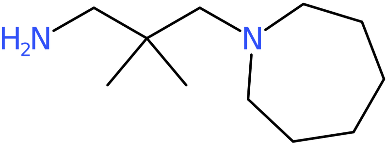 CAS: 845885-85-0 | 3-(Azepan-1-yl)-2,2-dimethylpropylamine, NX63492