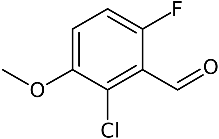 CAS: 149949-29-1 | 2-Chloro-6-fluoro-3-methoxybenzaldehyde, >97%, NX25443