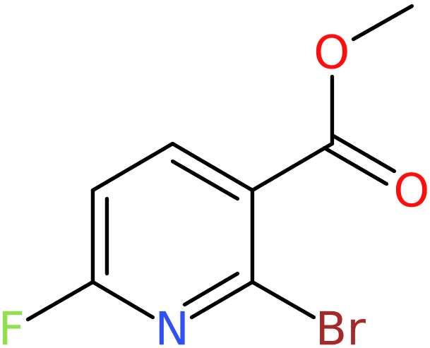 CAS: 1214385-74-6 | Methyl 2-bromo-6-fluoronicotinate, >95%, NX17695