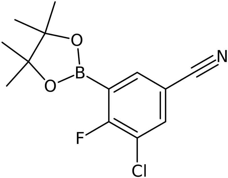 CAS: 1218790-15-8 | 3-Chloro-5-cyano-2-fluorophenylboronic acid, pinacol ester, >96%, NX17871