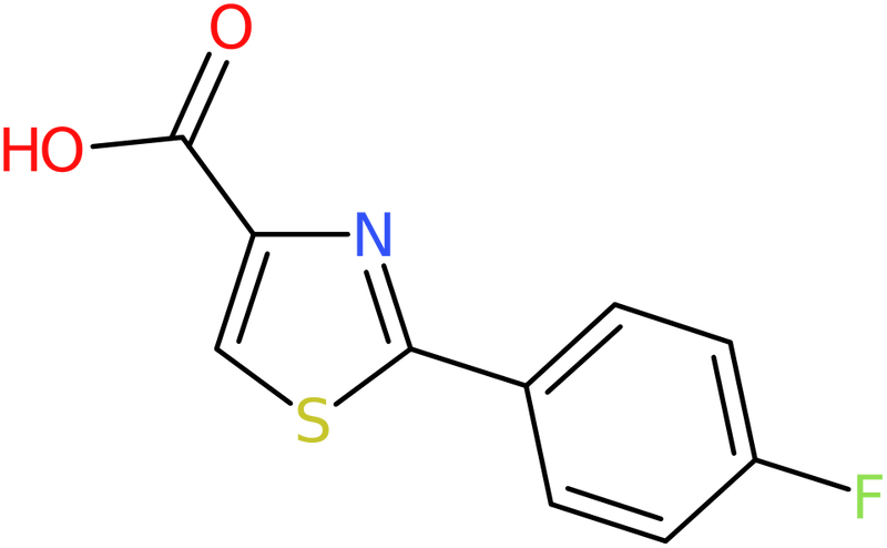 CAS: 863668-07-9 | 2-(4-Fluoro-phenyl)-thiazole-4-carboxylic acid, NX64703