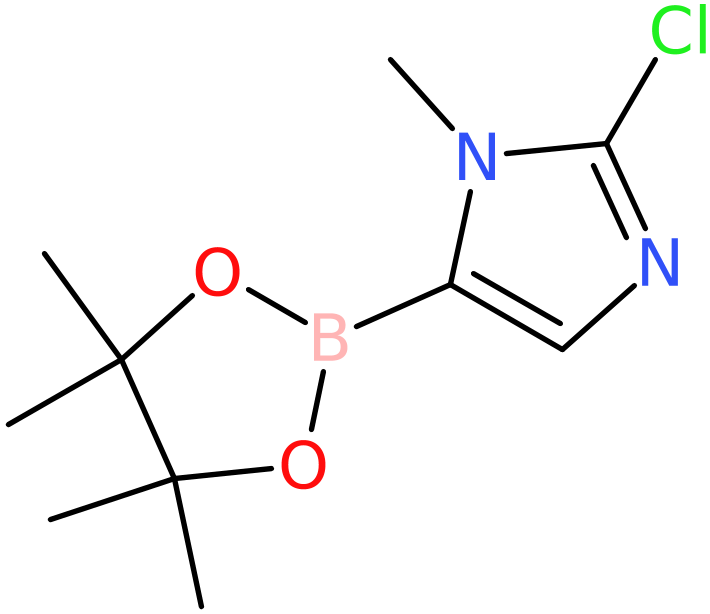 CAS: 1315281-29-8 | 2-Chloro-1-methyl-1H-imidazole-5-boronic acid, pinacol ester, >97%, NX20857