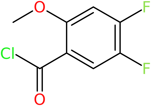 CAS: 886498-70-0 | 4,5-Difluoro-2-methoxybenzoyl chloride, >97%, NX66717