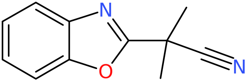 CAS: 157763-81-0 | 2-Benzooxazol-2-yl-2-methylpropionitrile, >95%, NX26604