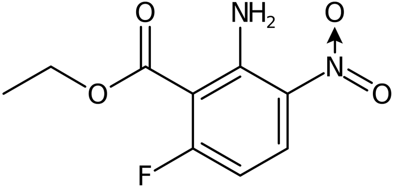 CAS: 150368-37-9 | 2-Amino-6-fluoro-3-nitrobenzoic acid ethyl ester, NX25519