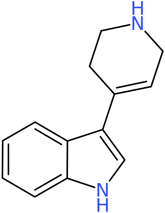 CAS: 65347-55-9 | 3-(1,2,3,6-Tetrahydropyridin-4-yl)-1H-indole, >95%, NX56951