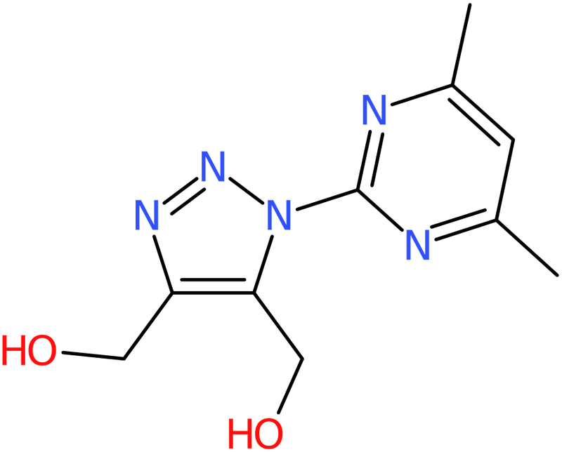 CAS: 886361-66-6 | 4,5-Bis(hydroxymethyl)-1-(4,6-dimethylpyrimidin-2-yl)-1H-1,2,3-triazole, NX66583