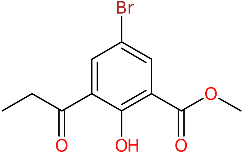 CAS: 91099-82-0 | Methyl 5-Bromo-2-hydroxy-3-propionylbenzoate, NX68261